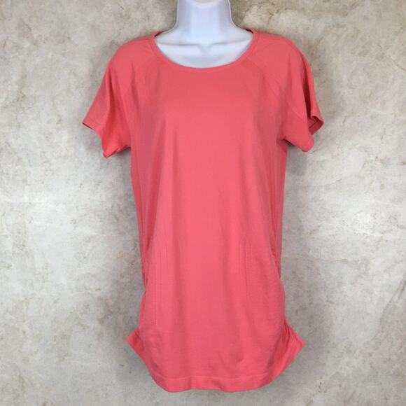 GAIAM Women's Corral-Pink Short-Sleeve Yoga Top Size L - Picture 10 of 12